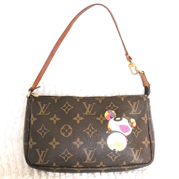 🦄RARE🦄 LV Takashi Murakami Panda Pochette - Picture 2 of 12